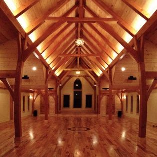 Temple at night Temple of the Awakening Heart